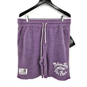 New Roots of Fight Nature Boy Ric Flair Shorts Mens XL Purple